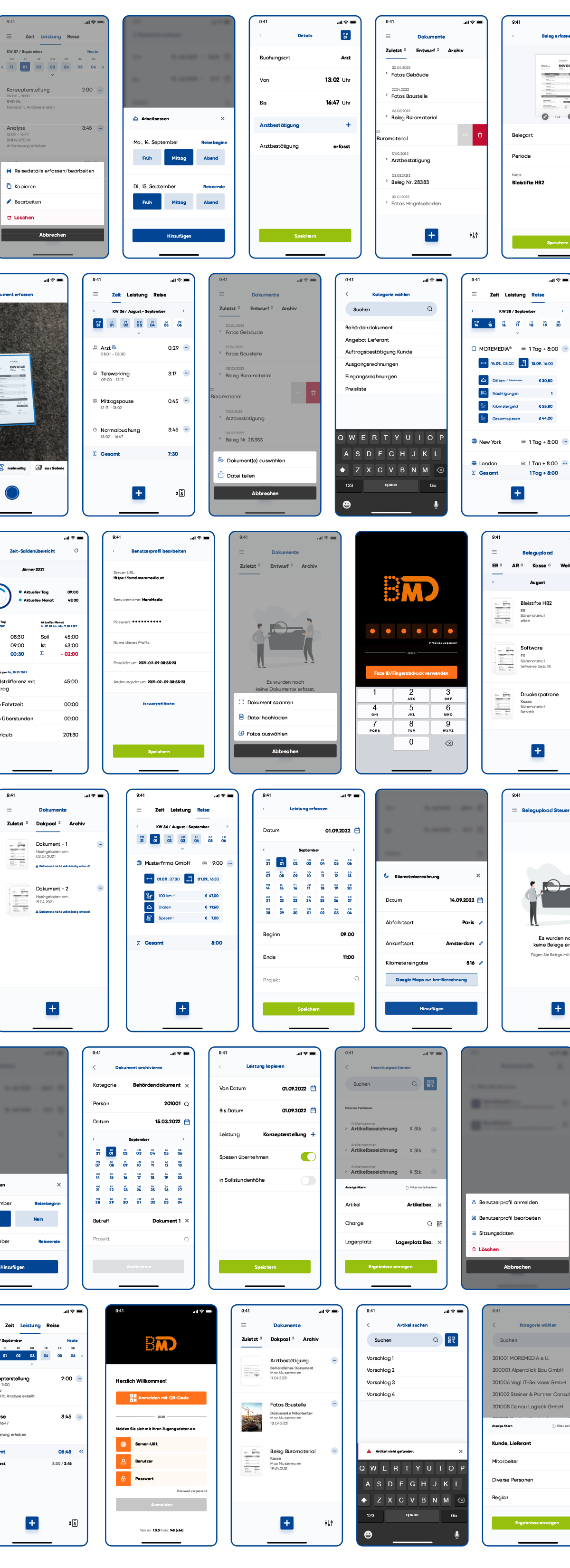 bmd app design mobile moremedia advertising agency linz