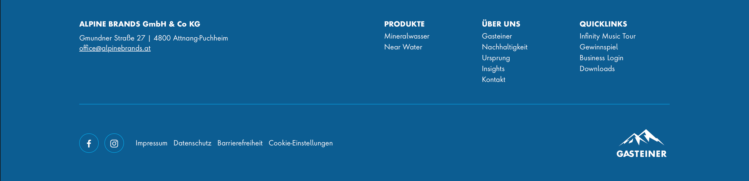 gasteiner footer
