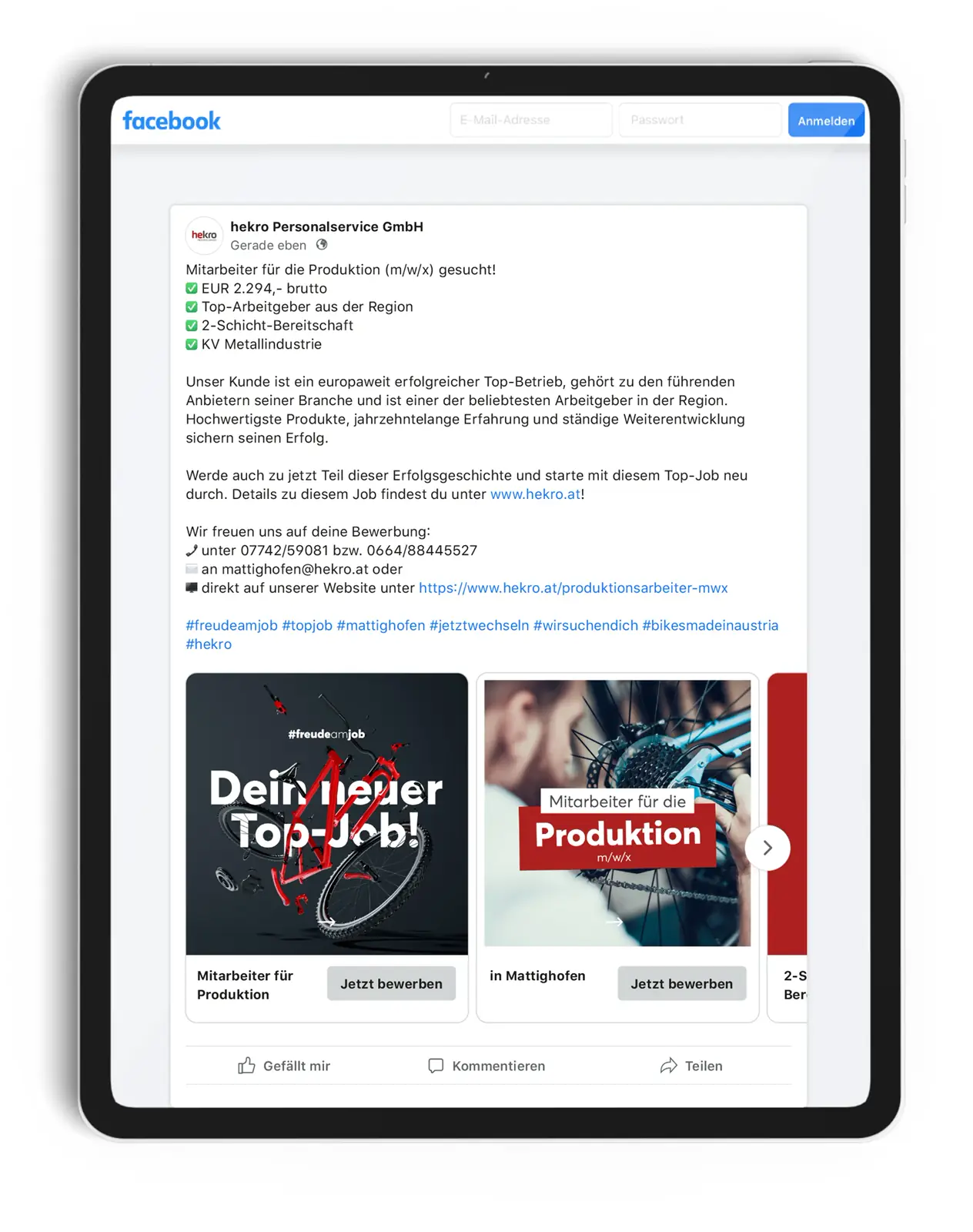 hekro – Crossmedia Recruiting Kampagne | MOREMEDIA®