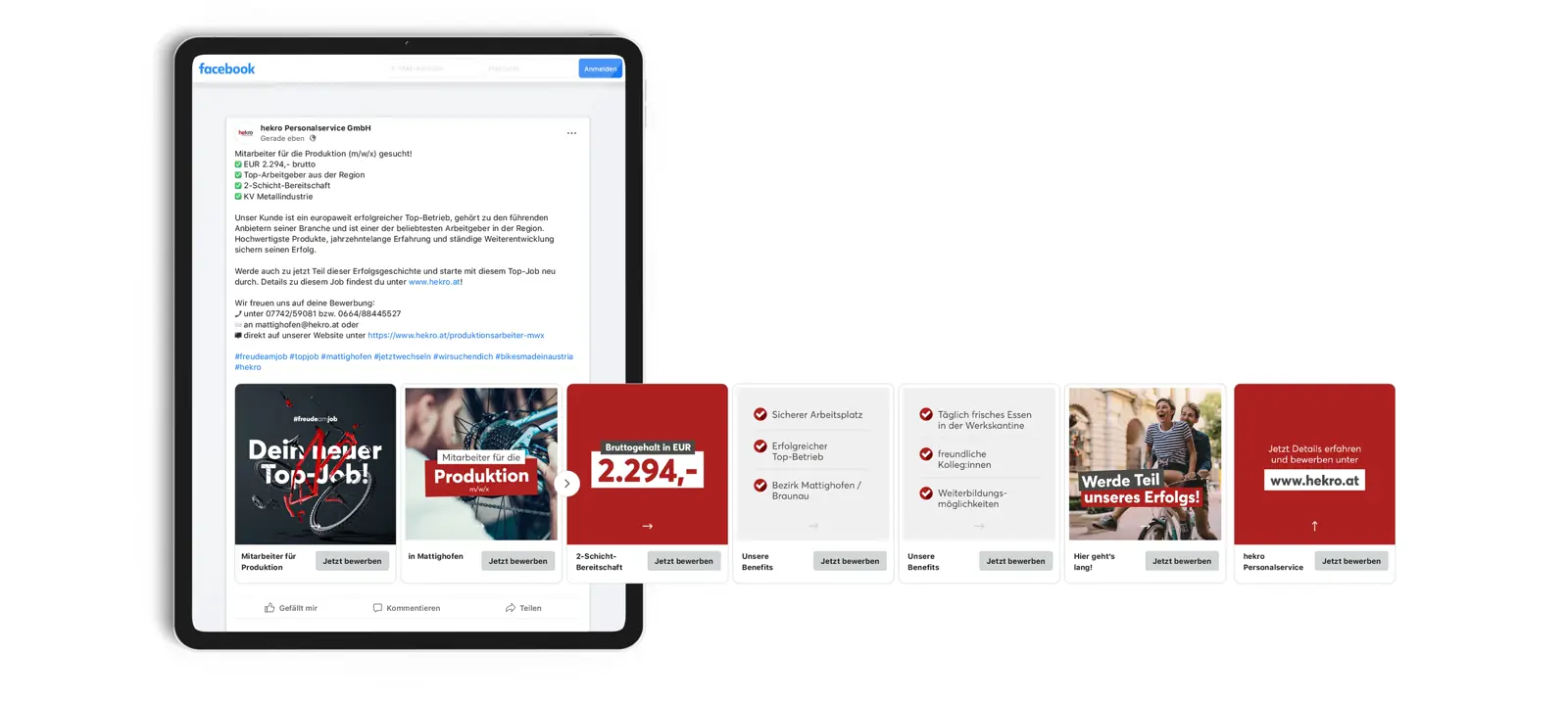 hekro – Crossmedia Recruiting Kampagne | MOREMEDIA®