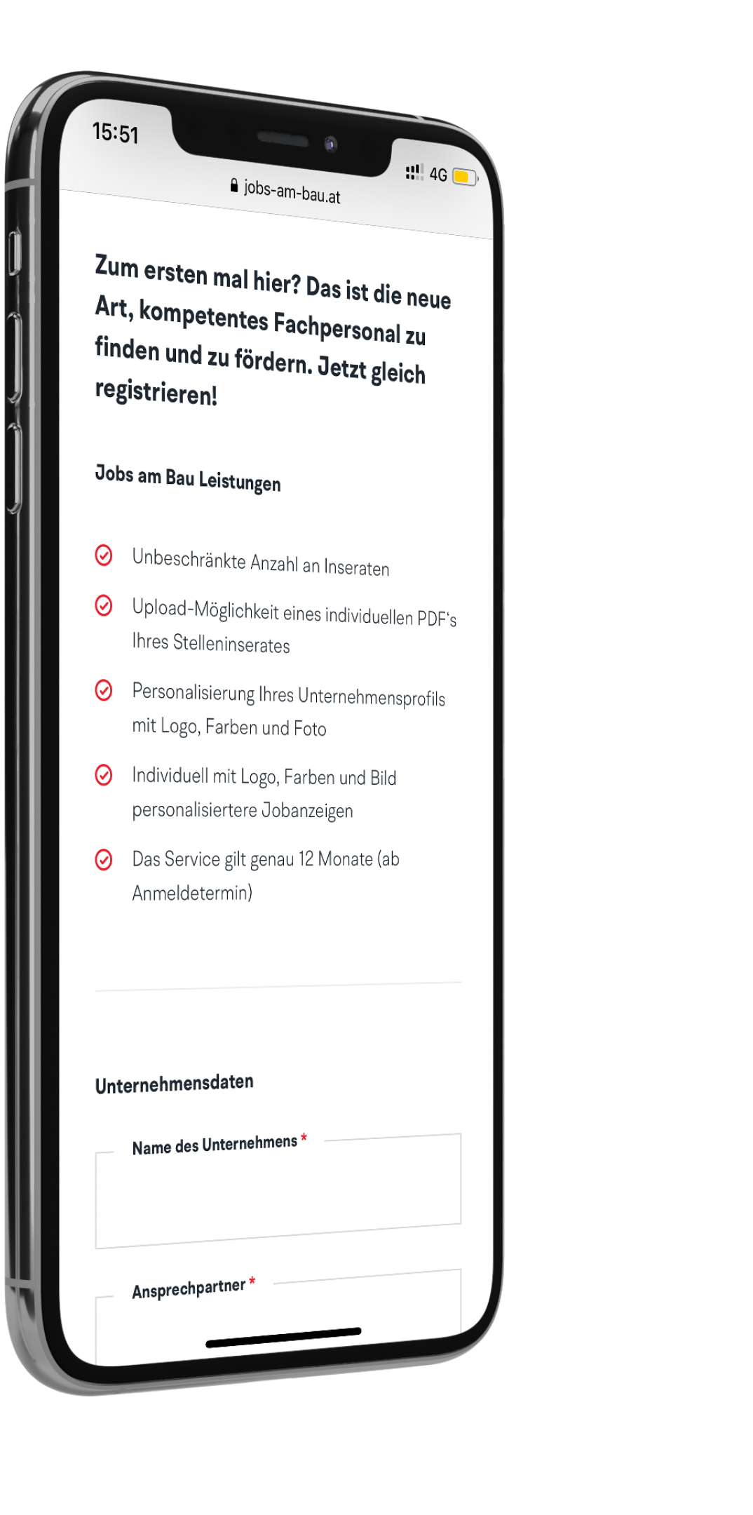 Jobs am Bau – Das neue Bau-Jobportal Österreichs | MOREMEDIA®
