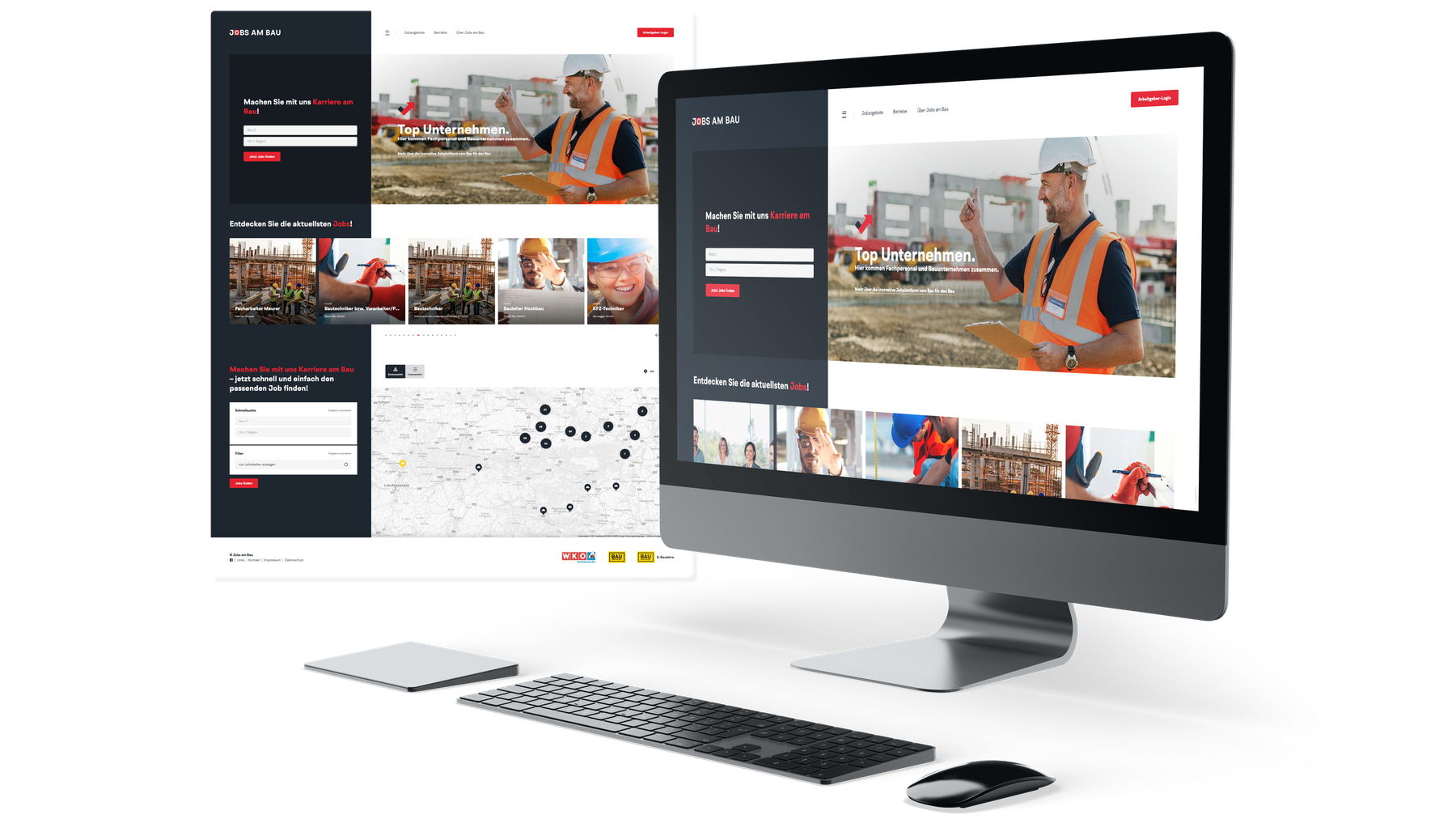 Jobs am Bau – Das neue Bau-Jobportal Österreichs | MOREMEDIA®