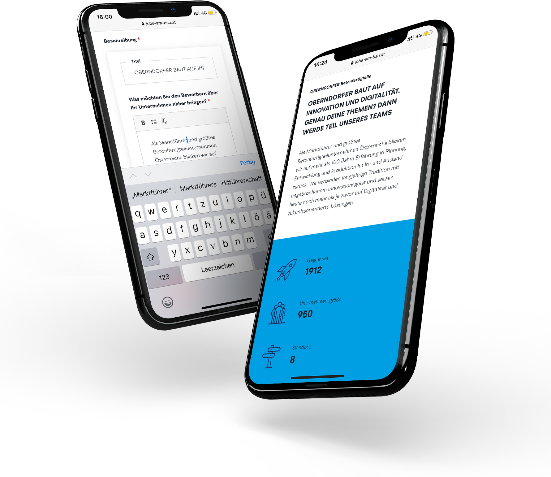 Jobs am Bau – Das neue Bau-Jobportal Österreichs | MOREMEDIA®