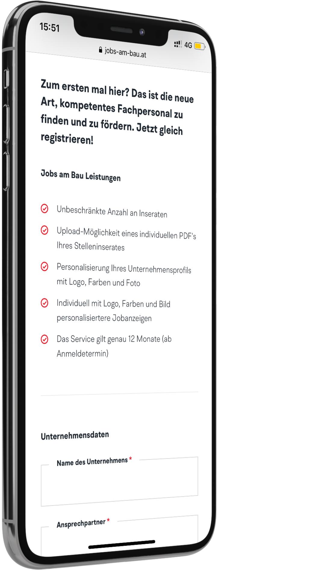 Jobs am Bau – Das neue Bau-Jobportal Österreichs | MOREMEDIA®