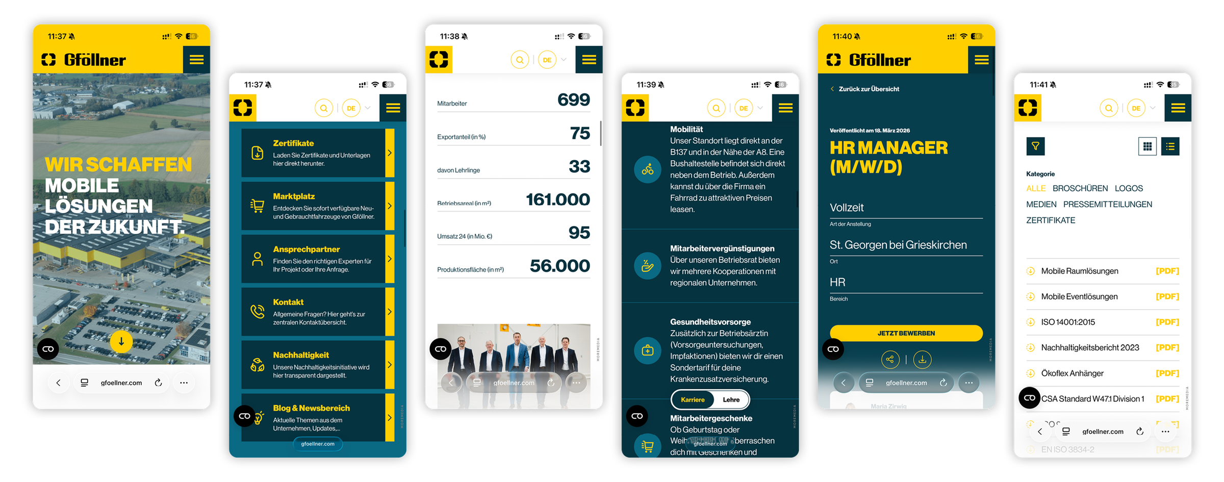 moremedia gföllner mobile screens desktop
