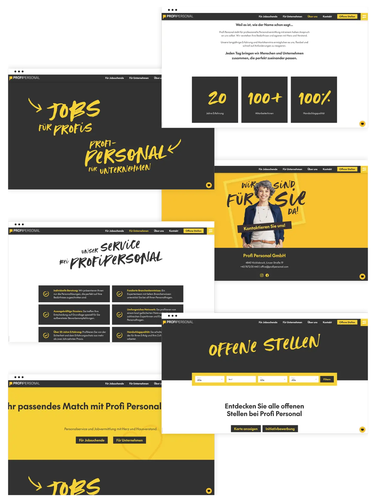 moremedia werbeagentur linz profi personal screens mobil