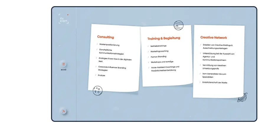 NICON – Webdesign und Webentwicklung für Markenexpertin Nicole Hinum | MOREMEDIA®
