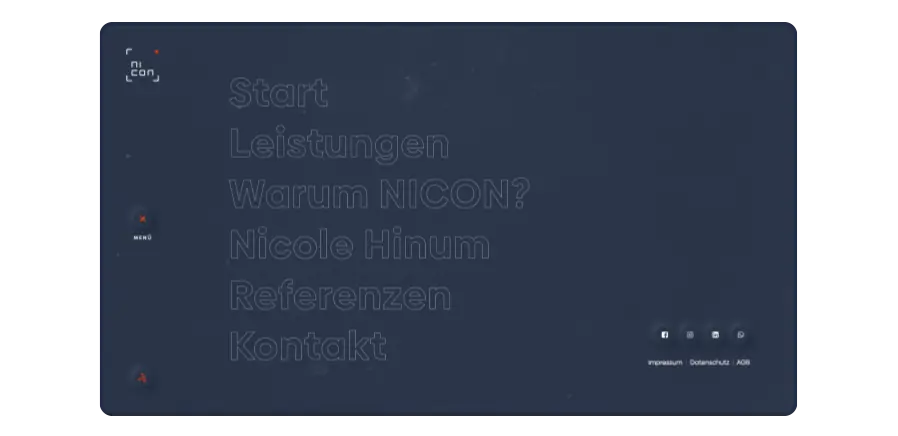 NICON – Webdesign und Webentwicklung für Markenexpertin Nicole Hinum | MOREMEDIA®