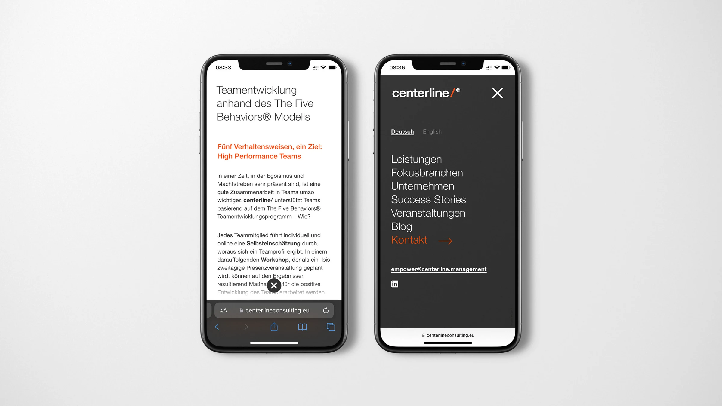 centerline slider web responsive 4 moremedia advertising agency linz