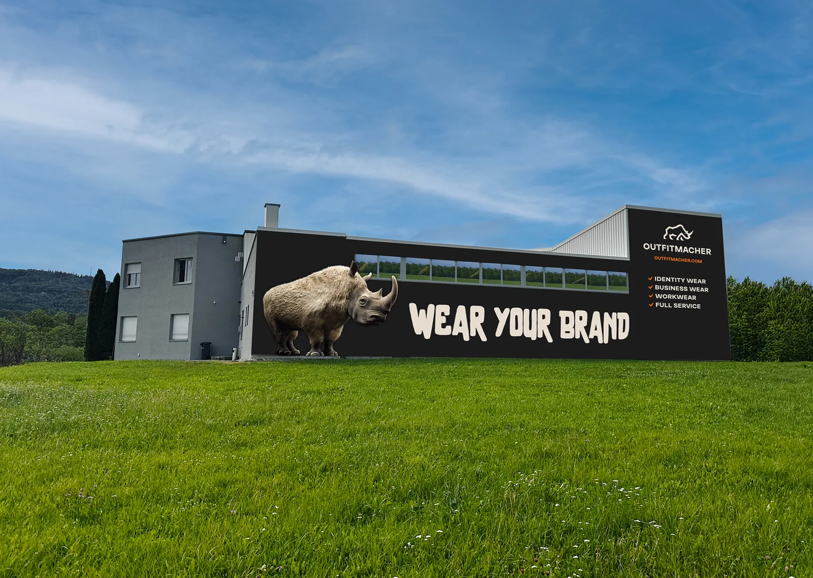 Signage OUTFITMACHER signage 1 – MOREMEDIA®