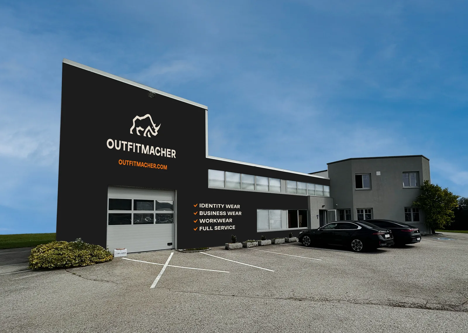 Signage OUTFITMACHER signage 3 – MOREMEDIA®