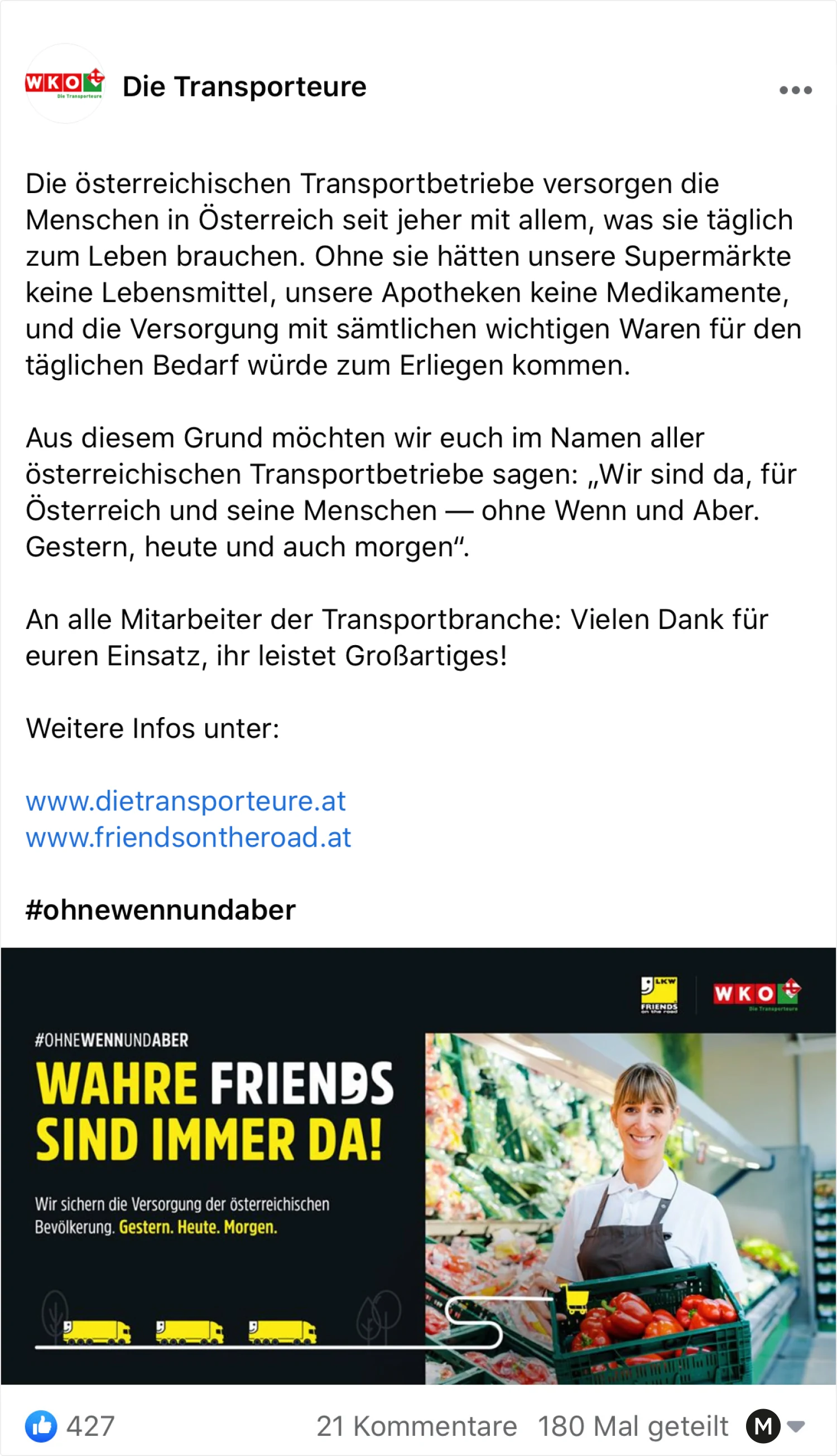 Social Media Kampagne Friends on the Road für die Wirtschaftskammer Österreich