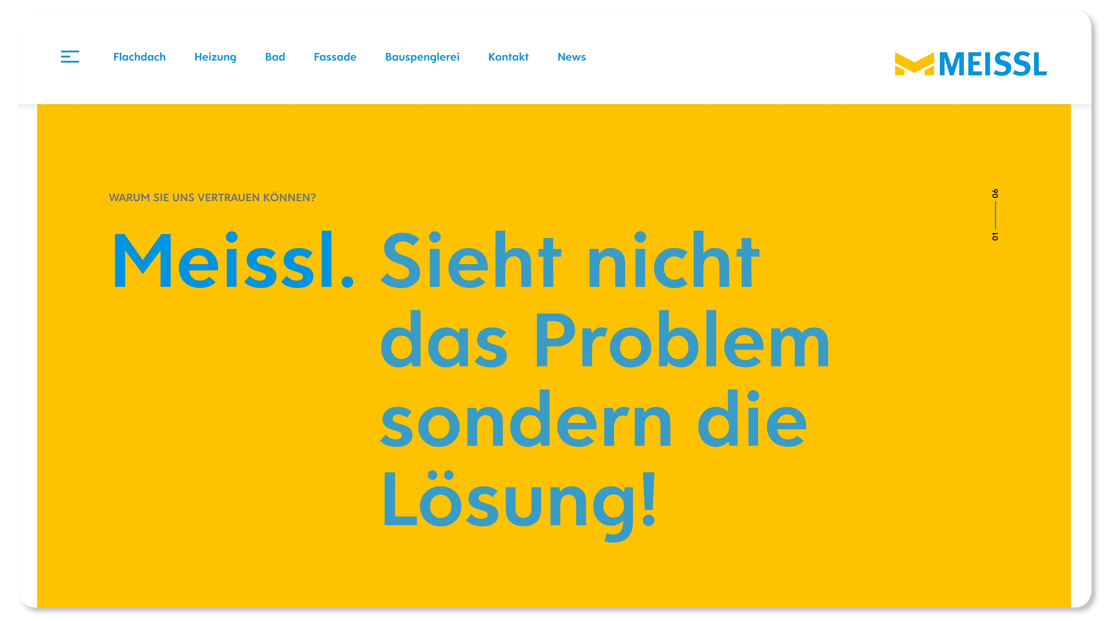 Meissl Website Animation