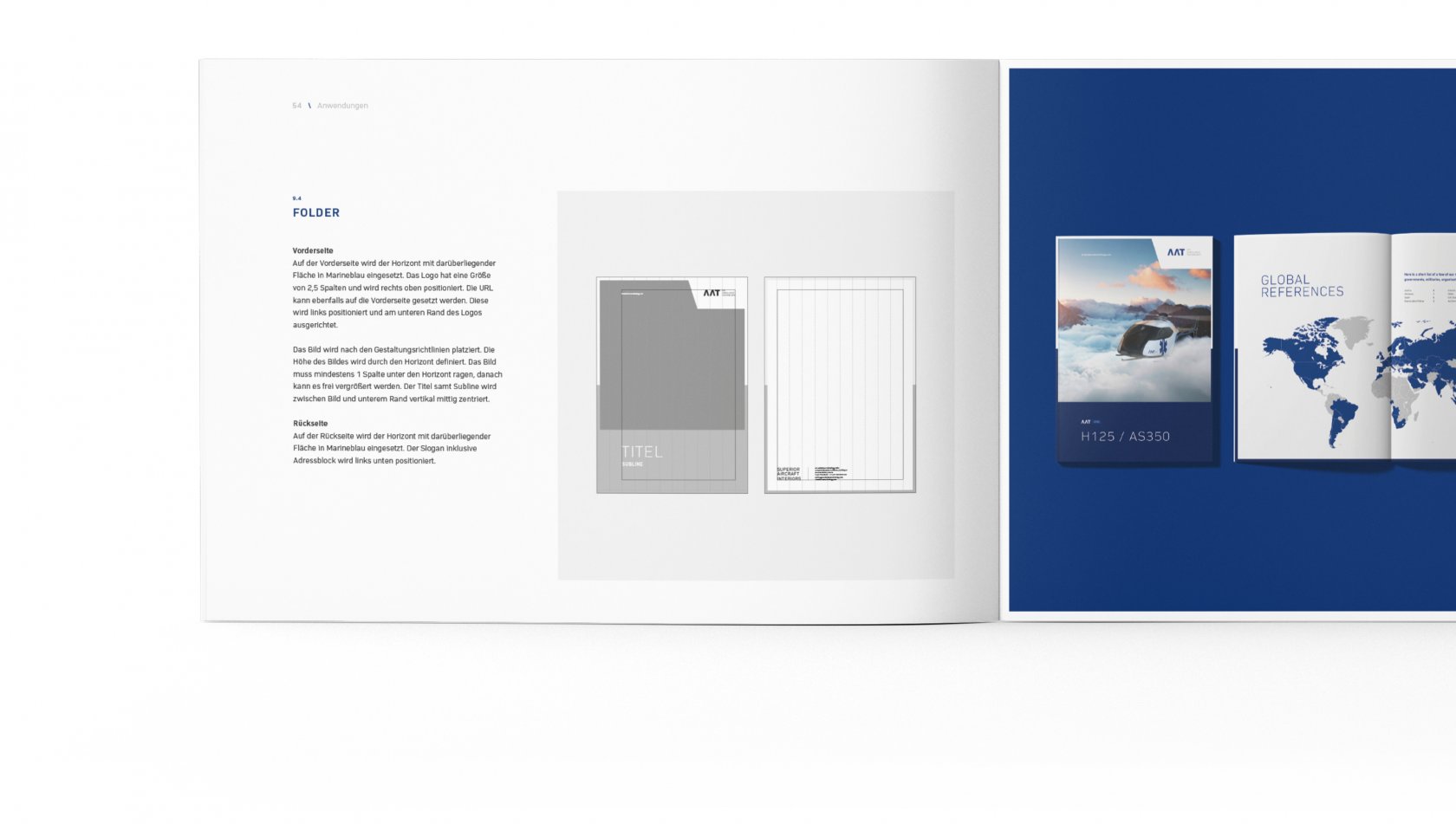 Corporate Design Manual für AAT