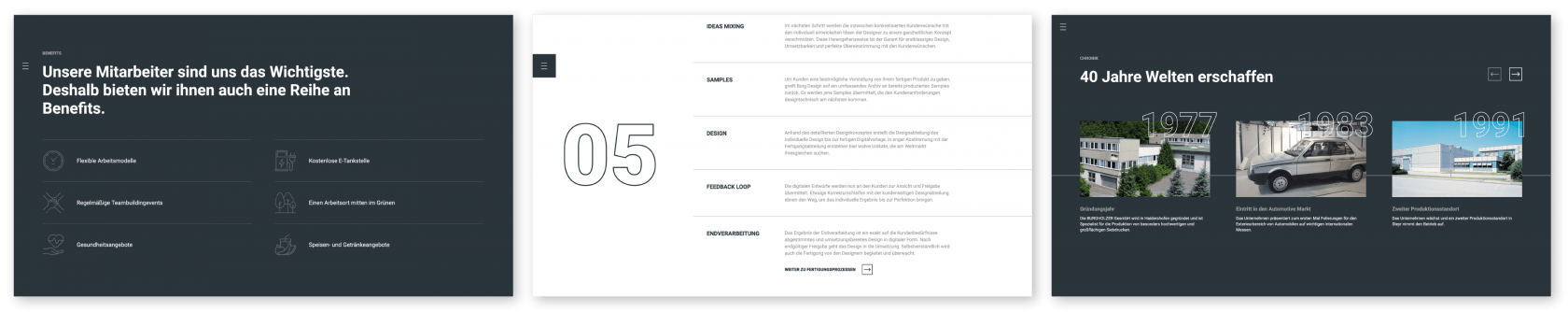 burg design website 1 moremedia werbeagentur linz