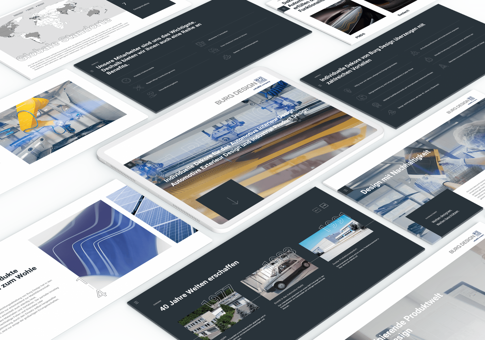 burg design website 61 moremedia werbeagentur linz