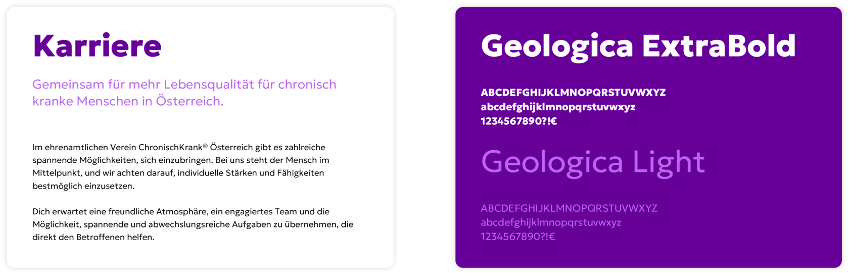 chronischkrank text typografie
