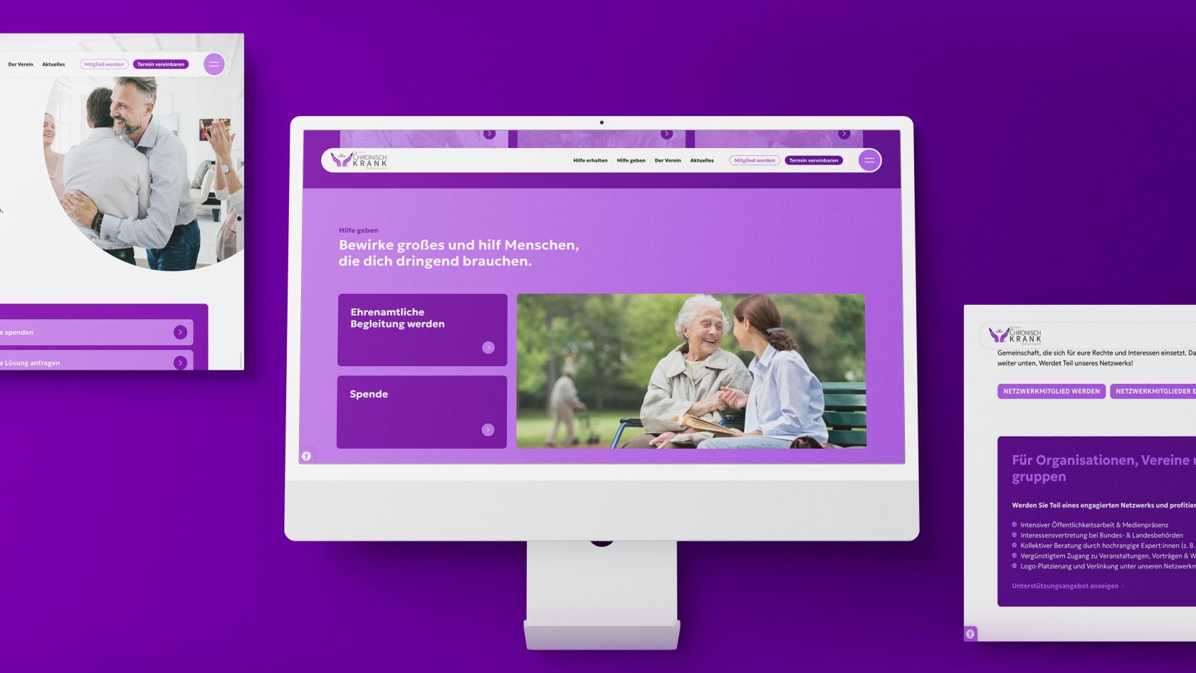 chronischkrank web mockup desktop