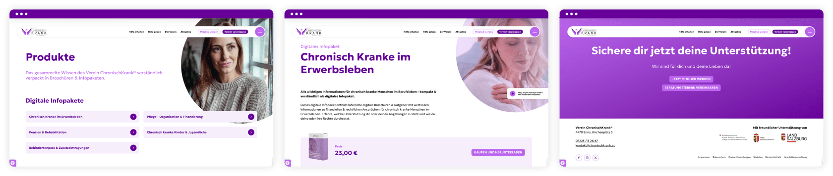 chronischkrank web screens 1