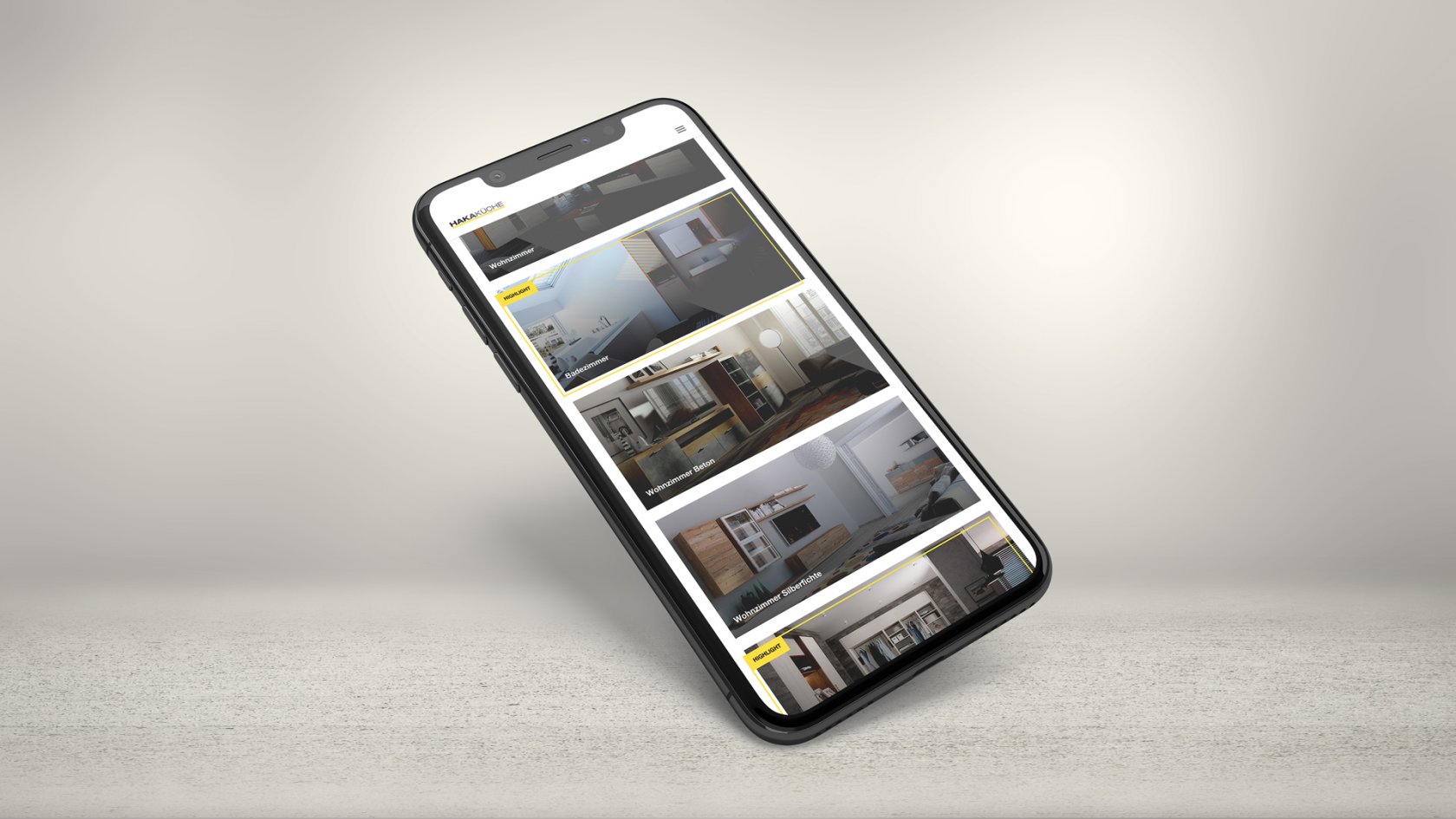 HAKA Küche - Webdesign von MOREMEDIA®