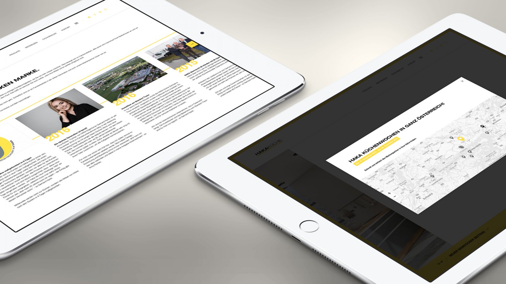 HAKA Küche - Webdesign von MOREMEDIA®