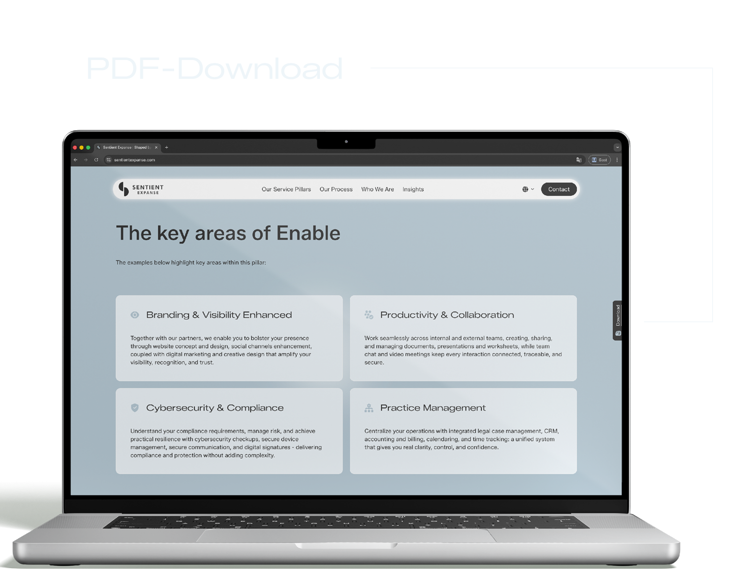 moremedia sentient pdf 1 mobil