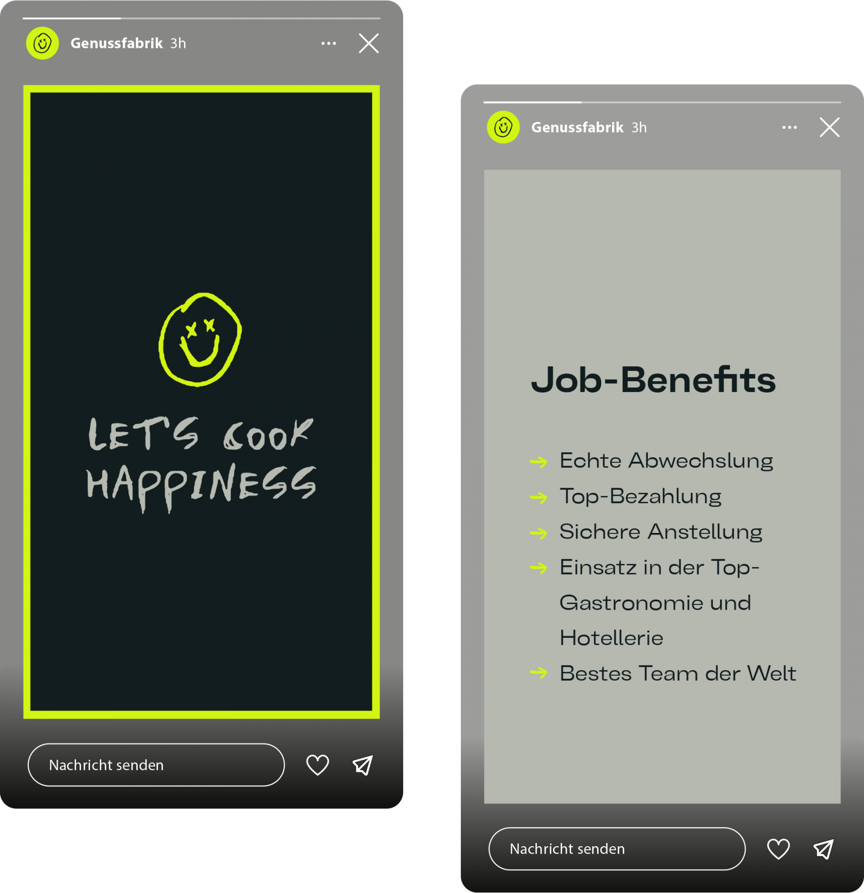 Genussfabrik – Corporate Design Refresh und Website | MOREMEDIA® Genussfabrik – Corporate Design Refresh und Website | MOREMEDIA®