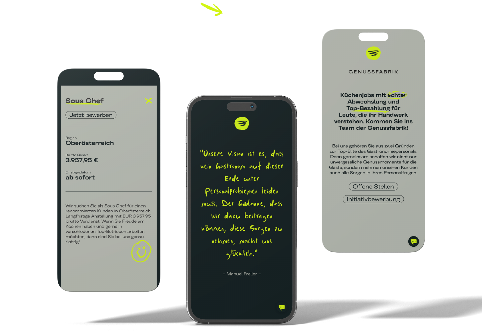 Genussfabrik – Corporate Design Refresh und Website | MOREMEDIA® Genussfabrik – Corporate Design Refresh und Website | MOREMEDIA®