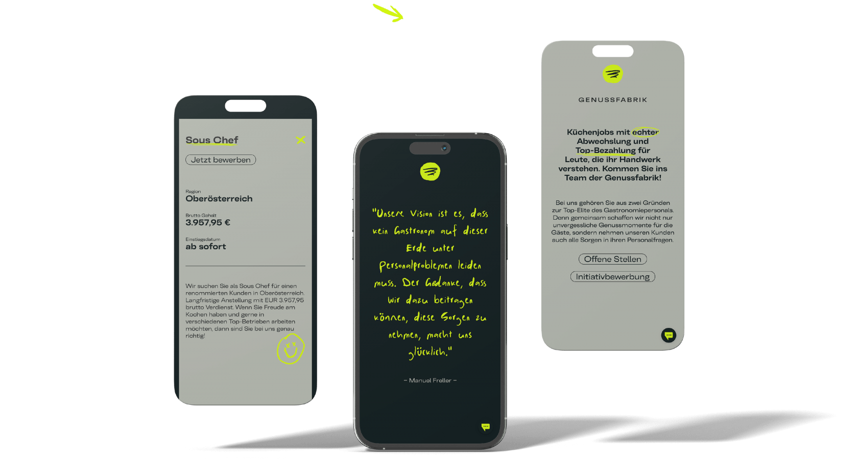 Genussfabrik – Corporate Design Refresh und Website | MOREMEDIA® Genussfabrik – Corporate Design Refresh und Website | MOREMEDIA®