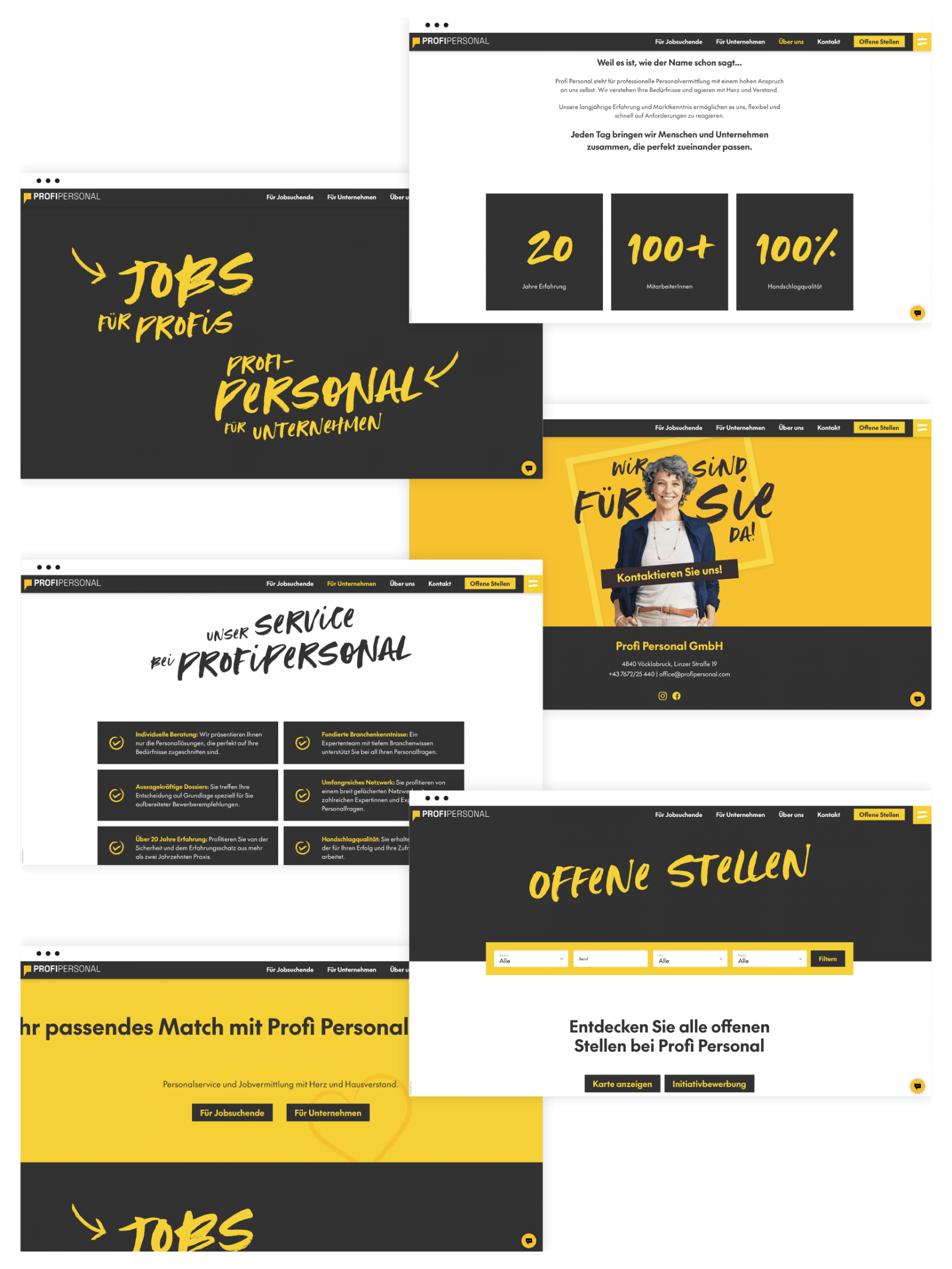 moremedia werbeagentur linz profi personal screens mobil