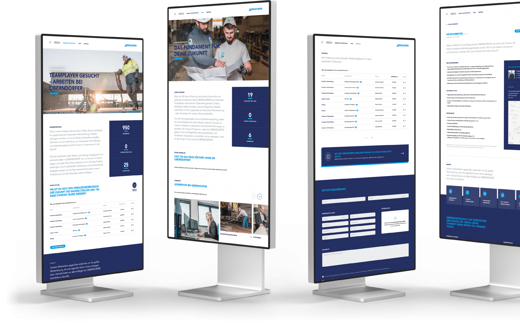 OBERNDORFER – Neue Website für den Pionier im Bereich Betonfertigteile | MOREMEDIA® OBERNDORFER – Neue Website für den Pionier im Bereich Betonfertigteile | MOREMEDIA®