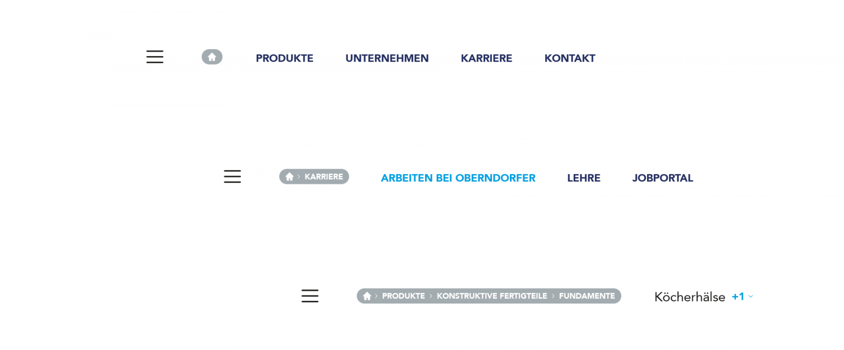 OBERNDORFER – Neue Website für den Pionier im Bereich Betonfertigteile | MOREMEDIA® OBERNDORFER – Neue Website für den Pionier im Bereich Betonfertigteile | MOREMEDIA®