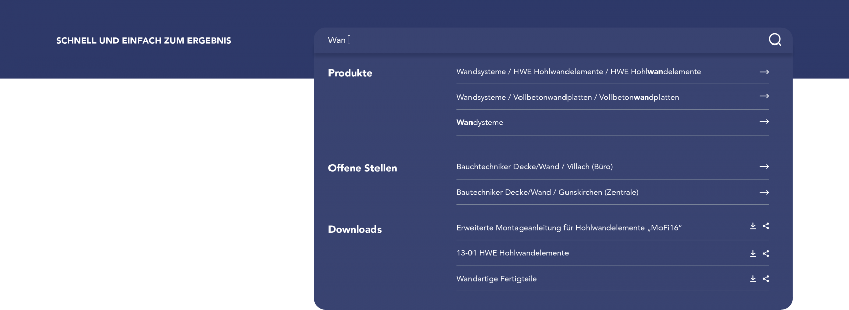 OBERNDORFER – Neue Website für den Pionier im Bereich Betonfertigteile | MOREMEDIA® OBERNDORFER – Neue Website für den Pionier im Bereich Betonfertigteile | MOREMEDIA®