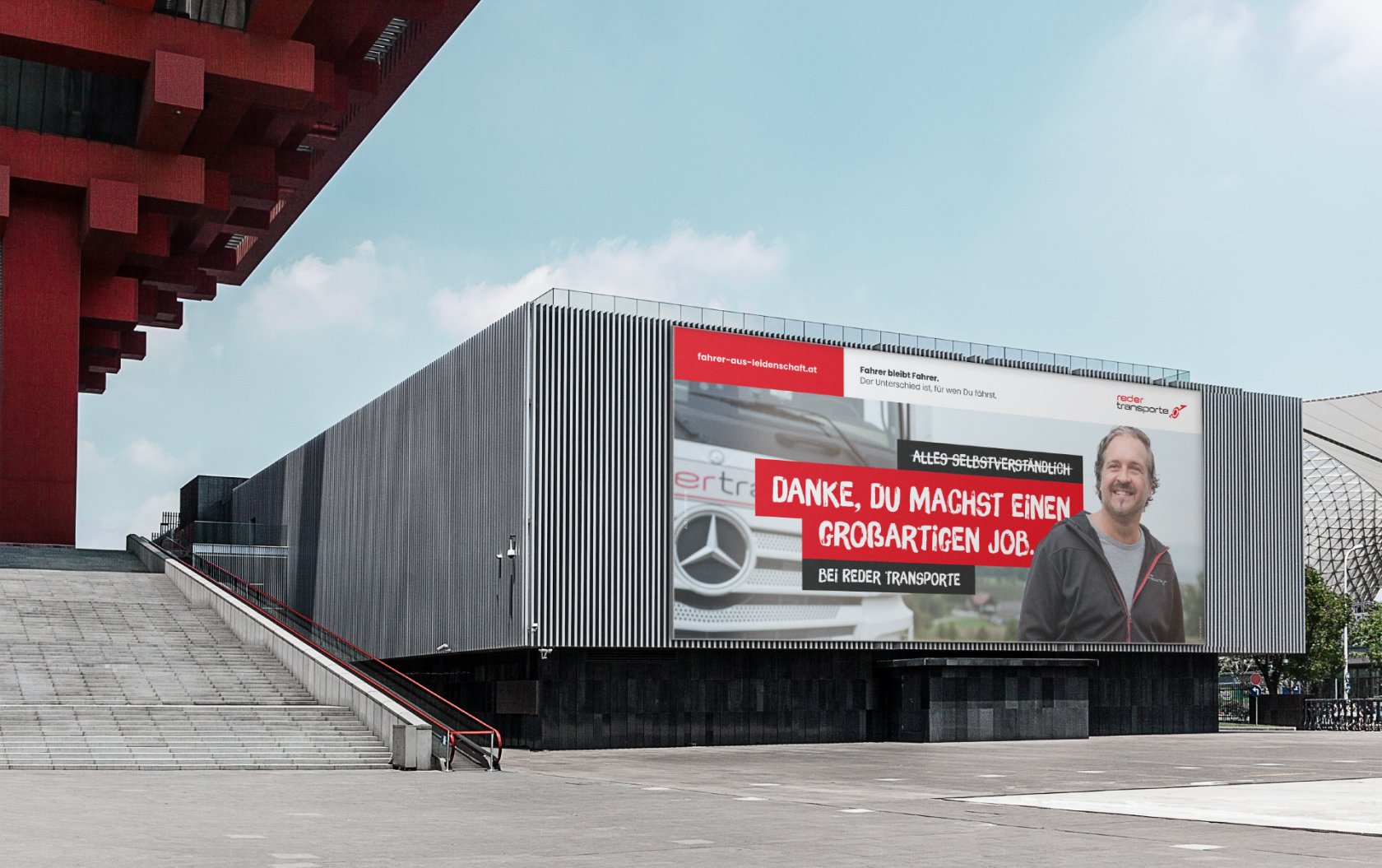 Fahrer bleibt Fahrer - Recruitingkampagne für Reder Transporte