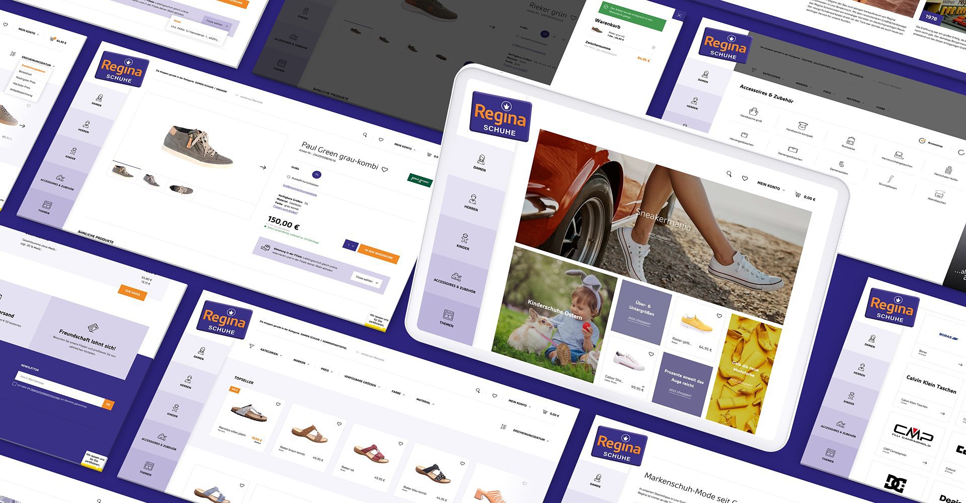 Regina Schuhe – Alles außer gewöhnlich! | MOREMEDIA® regina quadrat