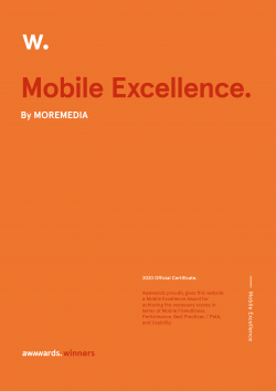 moremedia award mobile excellence
