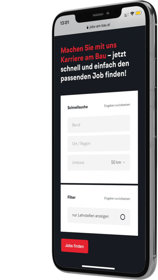 Jobs am Bau – Das neue Bau-Jobportal Österreichs | MOREMEDIA®