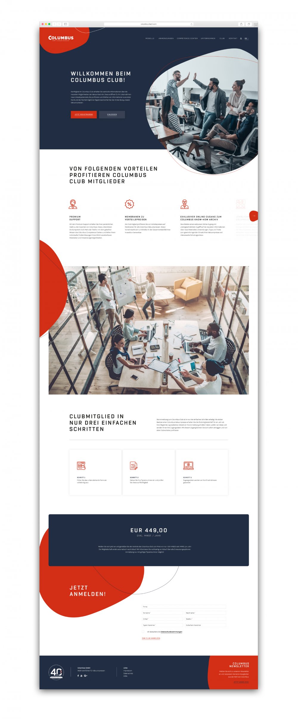 Columbus GmbH – Creating new horizons in vacuum press technology.  |  MOREMEDIA®