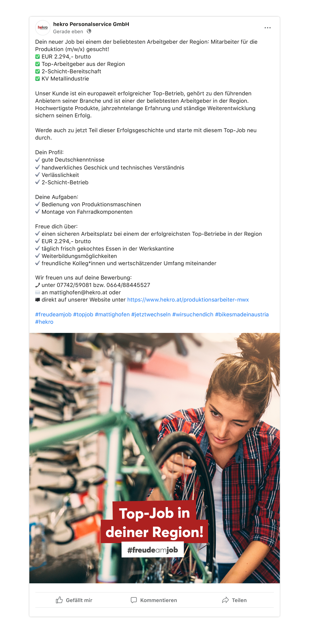 hekro – Crossmedia Recruiting Kampagne | MOREMEDIA® hekro – Crossmedia Recruiting Kampagne | MOREMEDIA®