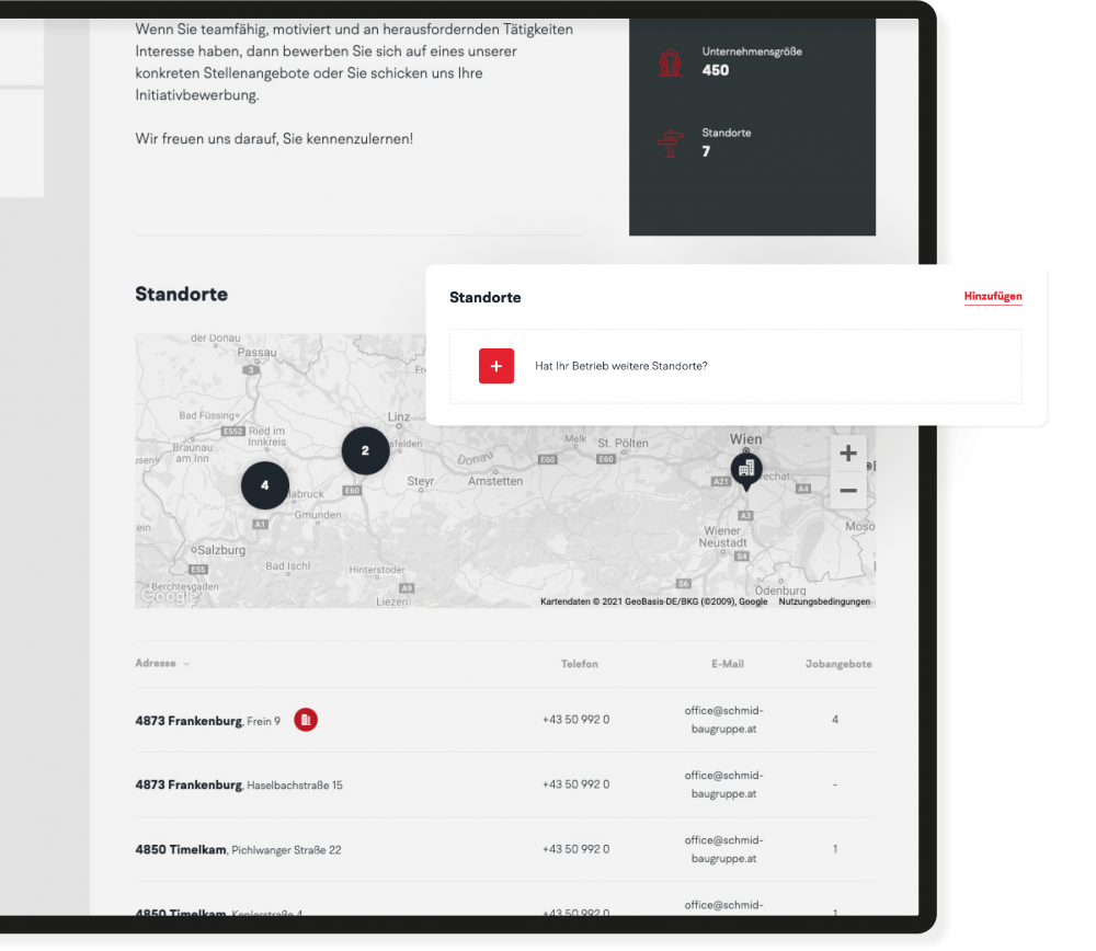 Jobs am Bau – Das neue Bau-Jobportal Österreichs | MOREMEDIA®