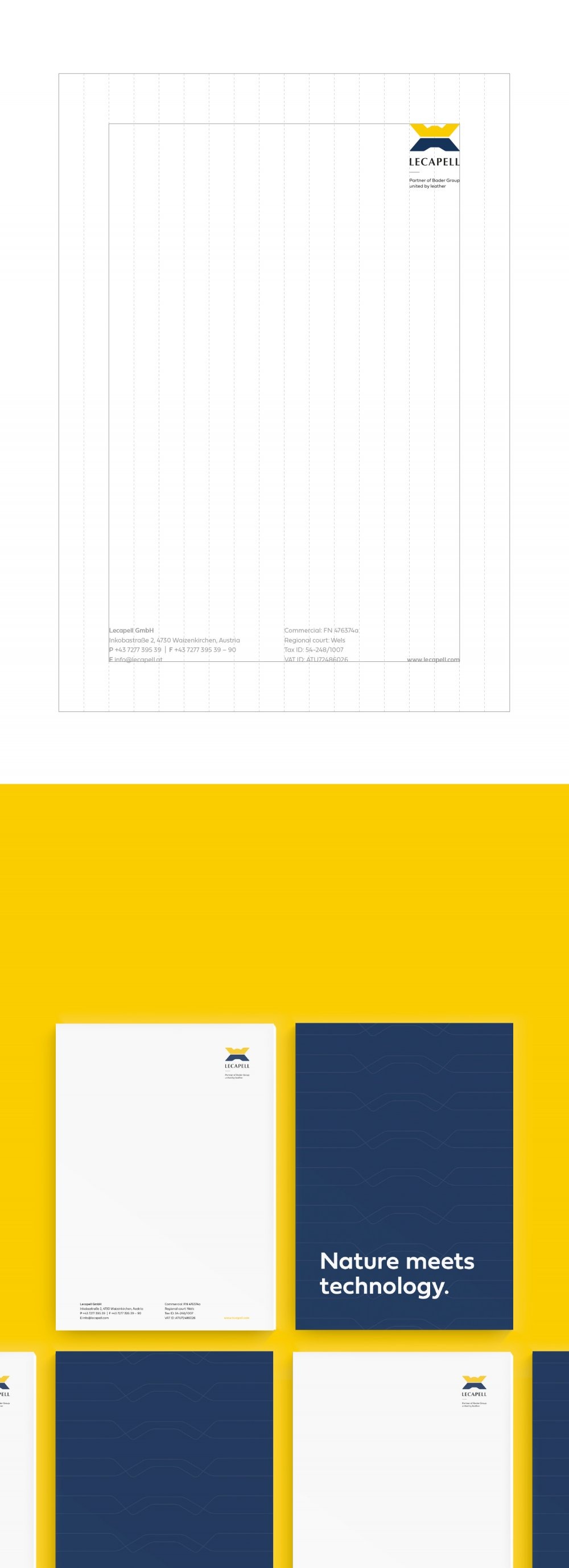 lecapell briefpapier grundlagen moremedia werbeagentur linz