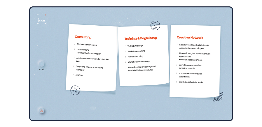 NICON – Webdesign und Webentwicklung für Markenexpertin Nicole Hinum | MOREMEDIA® NICON – Webdesign und Webentwicklung für Markenexpertin Nicole Hinum | MOREMEDIA®