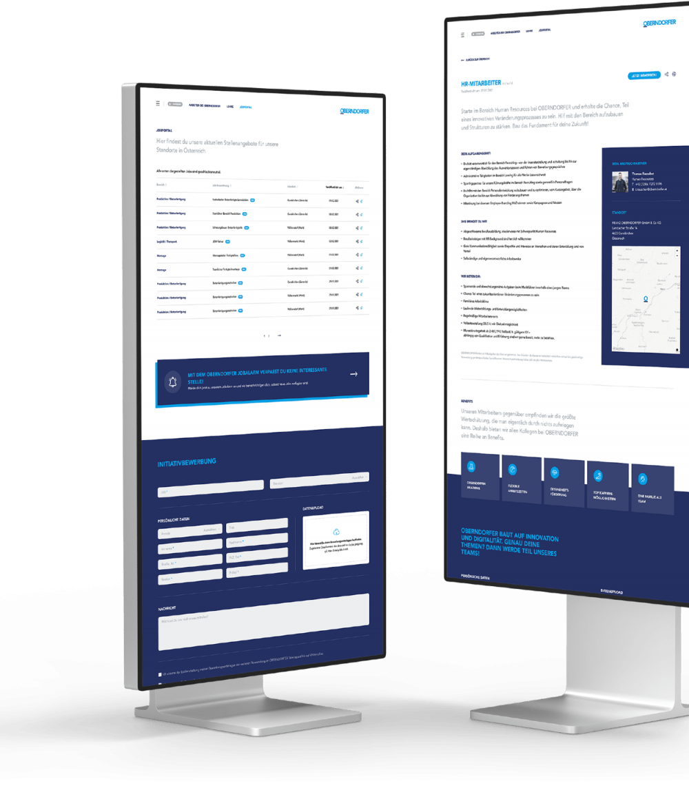 OBERNDORFER – Neue Website für den Pionier im Bereich Betonfertigteile | MOREMEDIA® OBERNDORFER – Neue Website für den Pionier im Bereich Betonfertigteile | MOREMEDIA®
