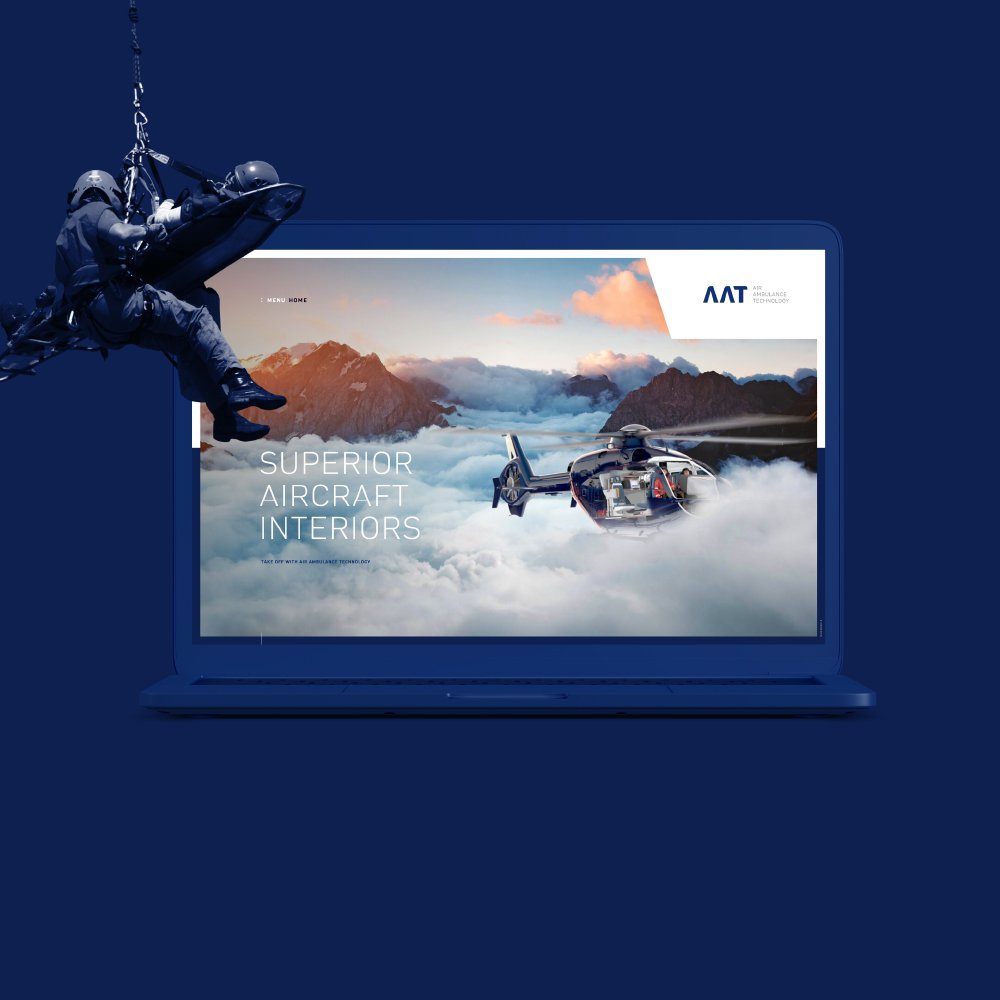 Corporate Design Relaunch und Website für AAT aat header moremedia werbeagentur linz