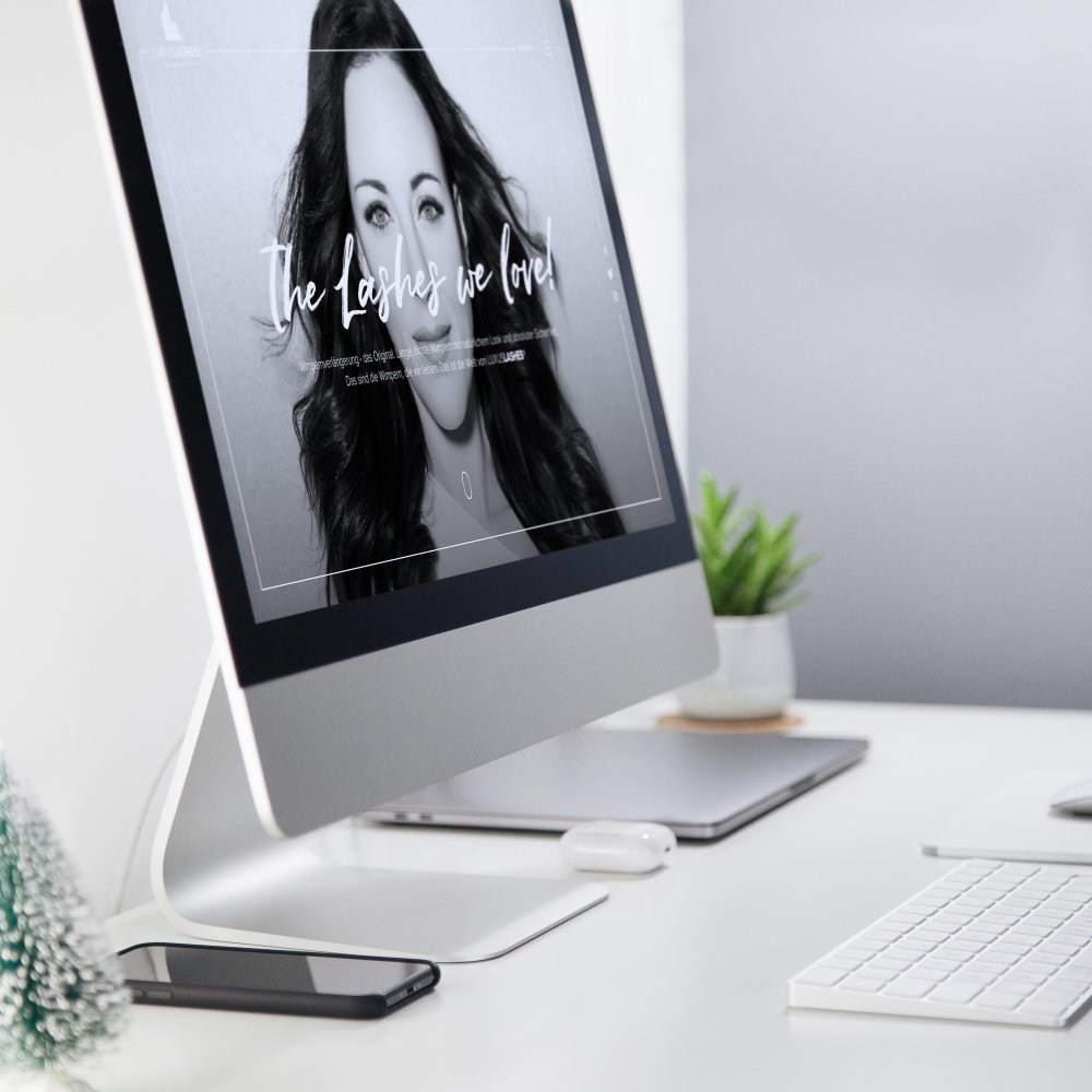 Moremedia® für LuxusLashes® - Corporate Design Relaunch und internationale Websites image/jpeg
