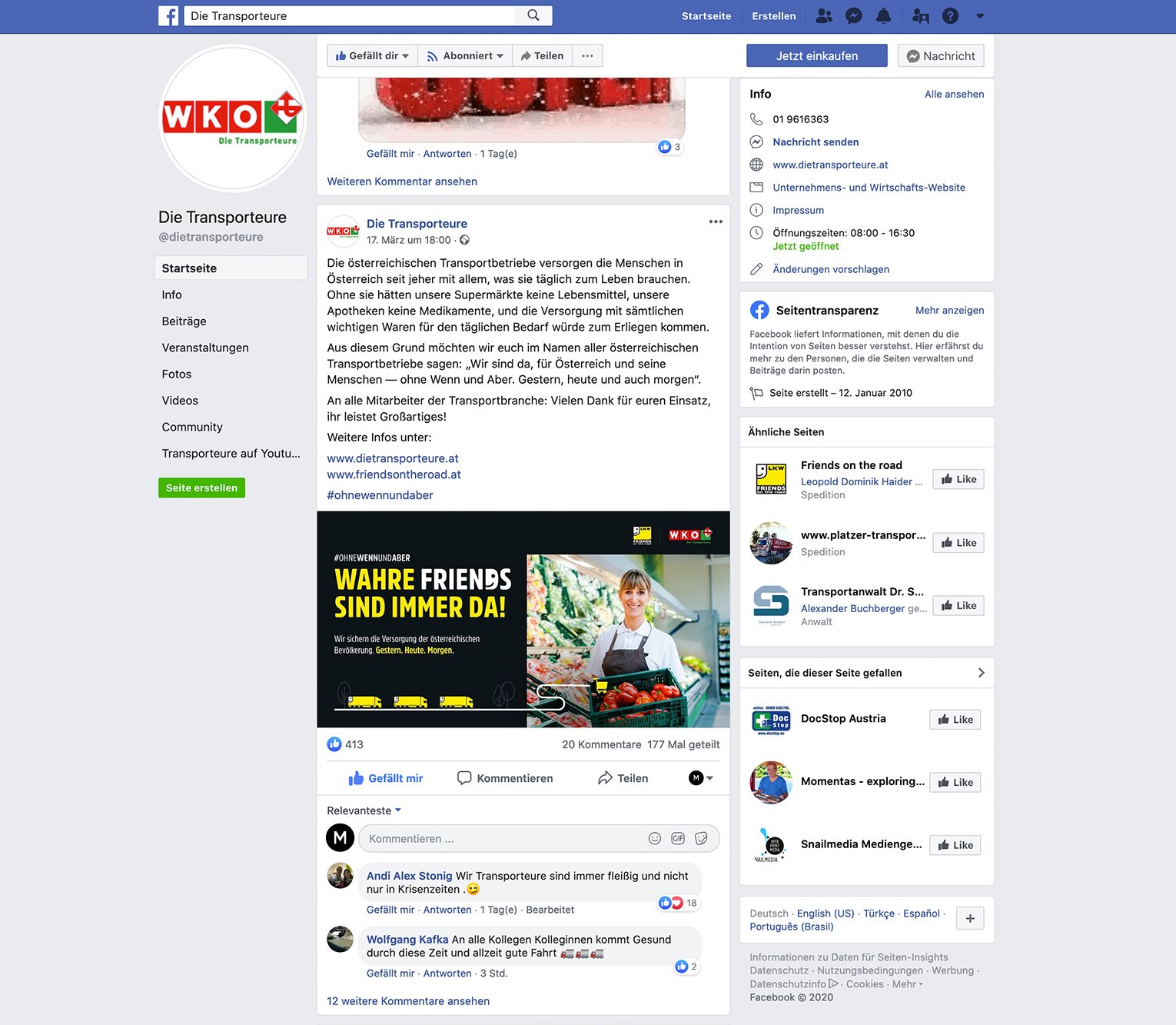 Social Media Kampagne Friends on the Road für die Wirtschaftskammer Österreich Social Media Kampagne Friends on the Road für die Wirtschaftskammer Österreich