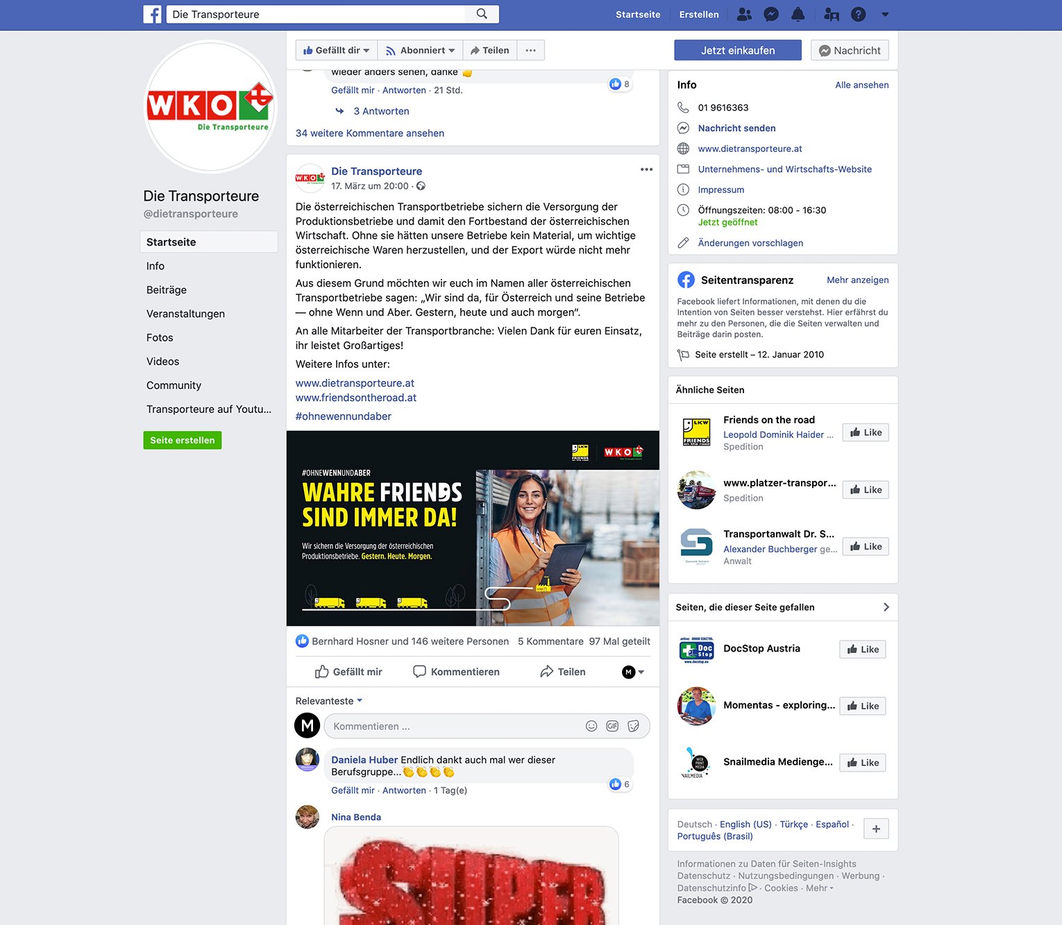 Social Media Kampagne Friends on the Road für die Wirtschaftskammer Österreich Social Media Kampagne Friends on the Road für die Wirtschaftskammer Österreich